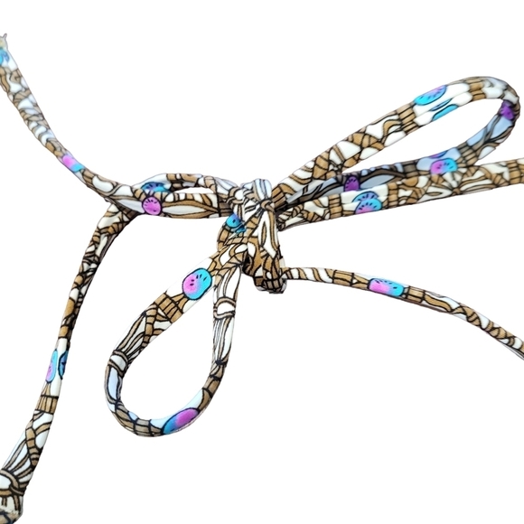 Trina Turk 2 piece multi color bikini - 10. M73 - Picture 4 of 15